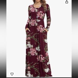 New floral  dress. New with tag. Never worn.